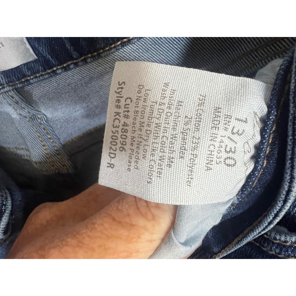 KanCan Essentials Medium Wash Straight Leg Jeans Size 13/30 KC35002D-R Stretch - Picture 6 of 6